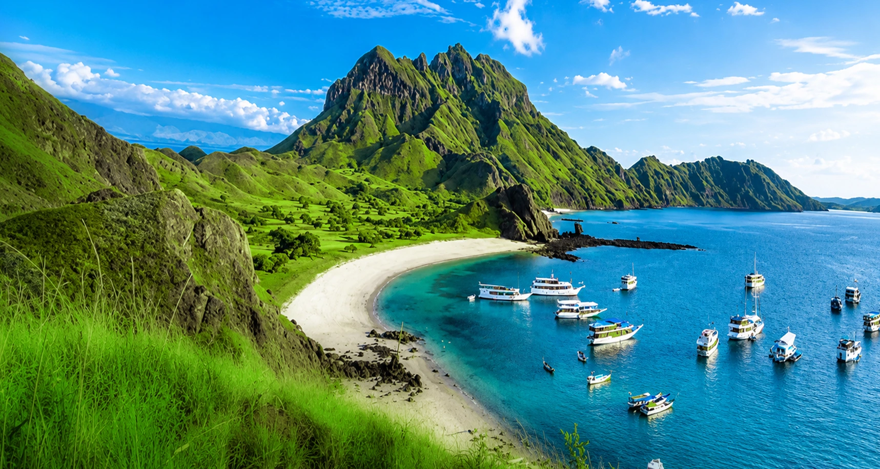 Padar Island view